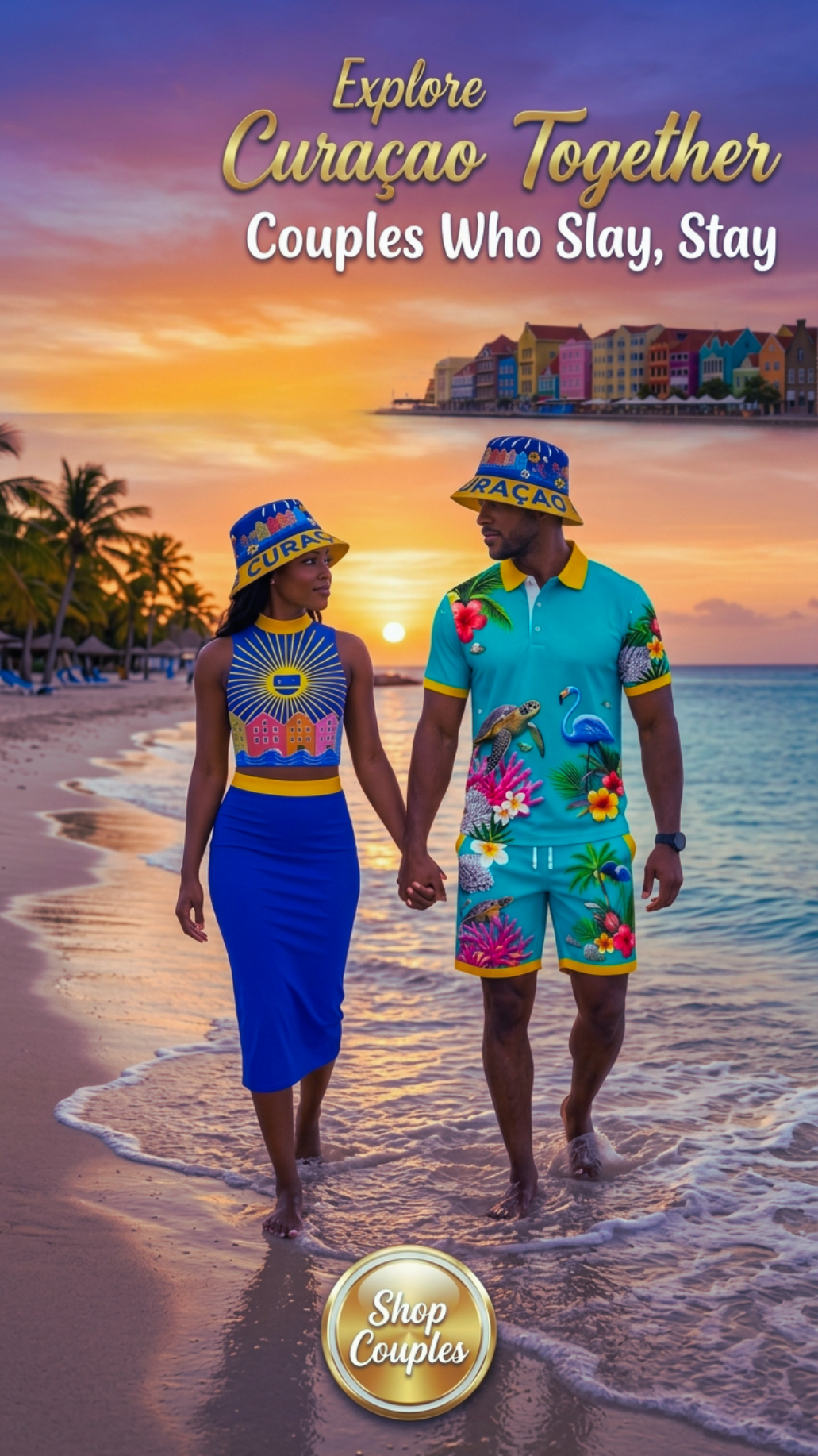 Curaçao Style mobile hero slide couples who slay stay